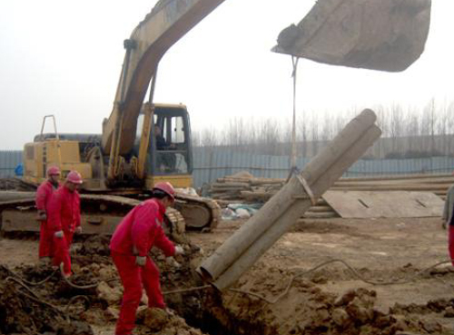 府场镇城建现场