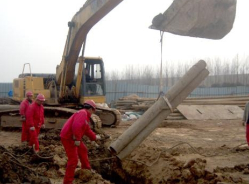 府场镇城建现场